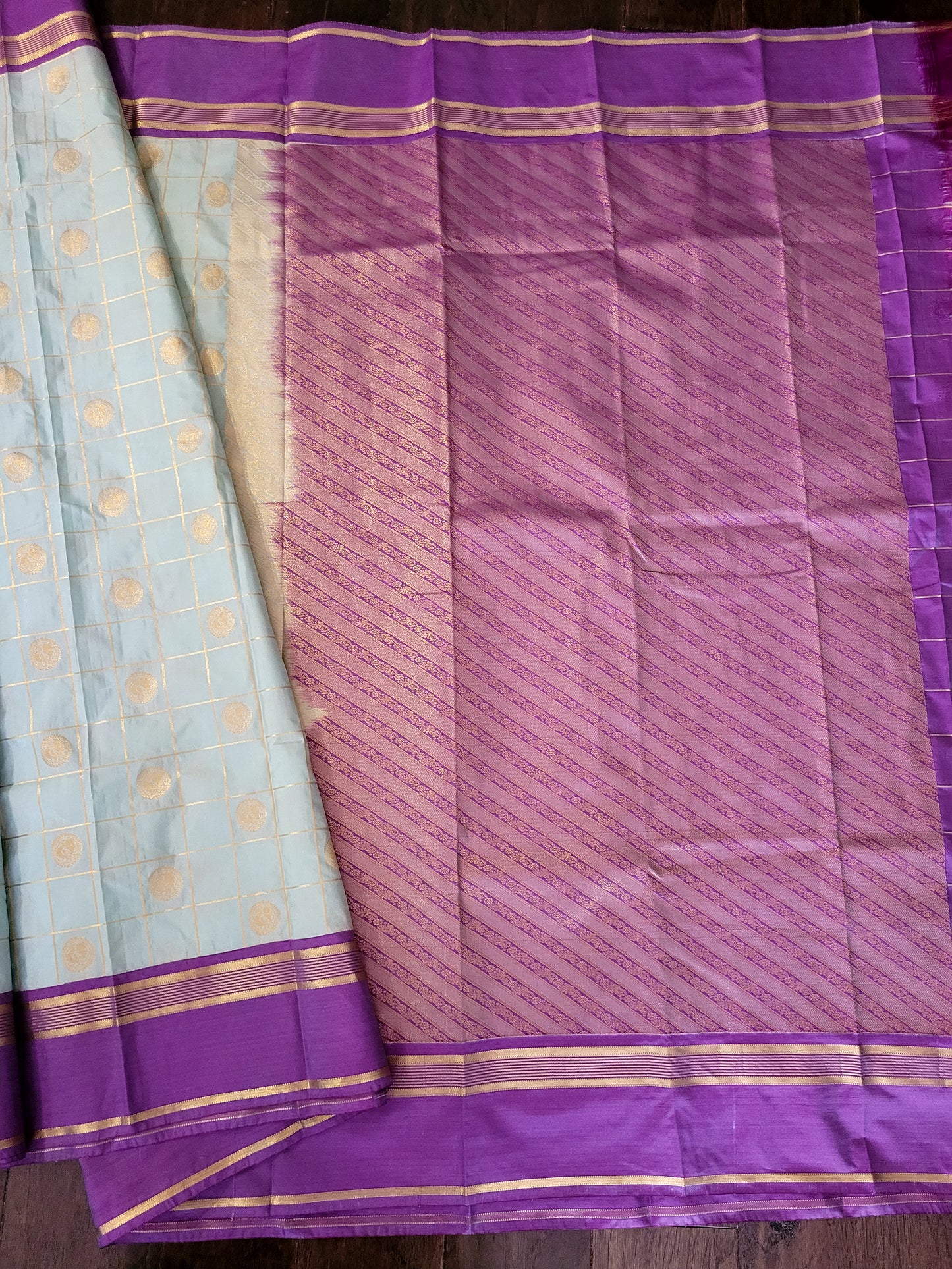 Semi Kanchipuram Handloom Silk Saree
