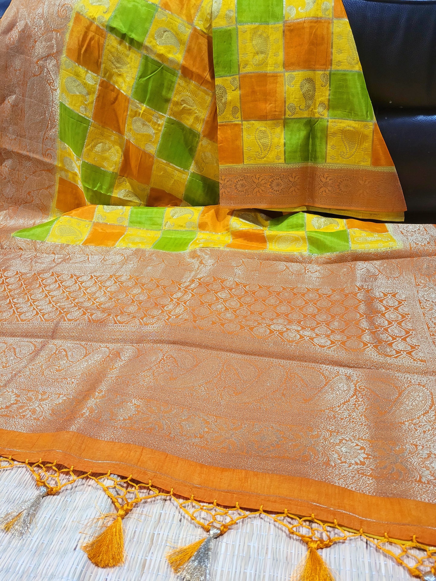Banaras Rankat Soft Silk Saree