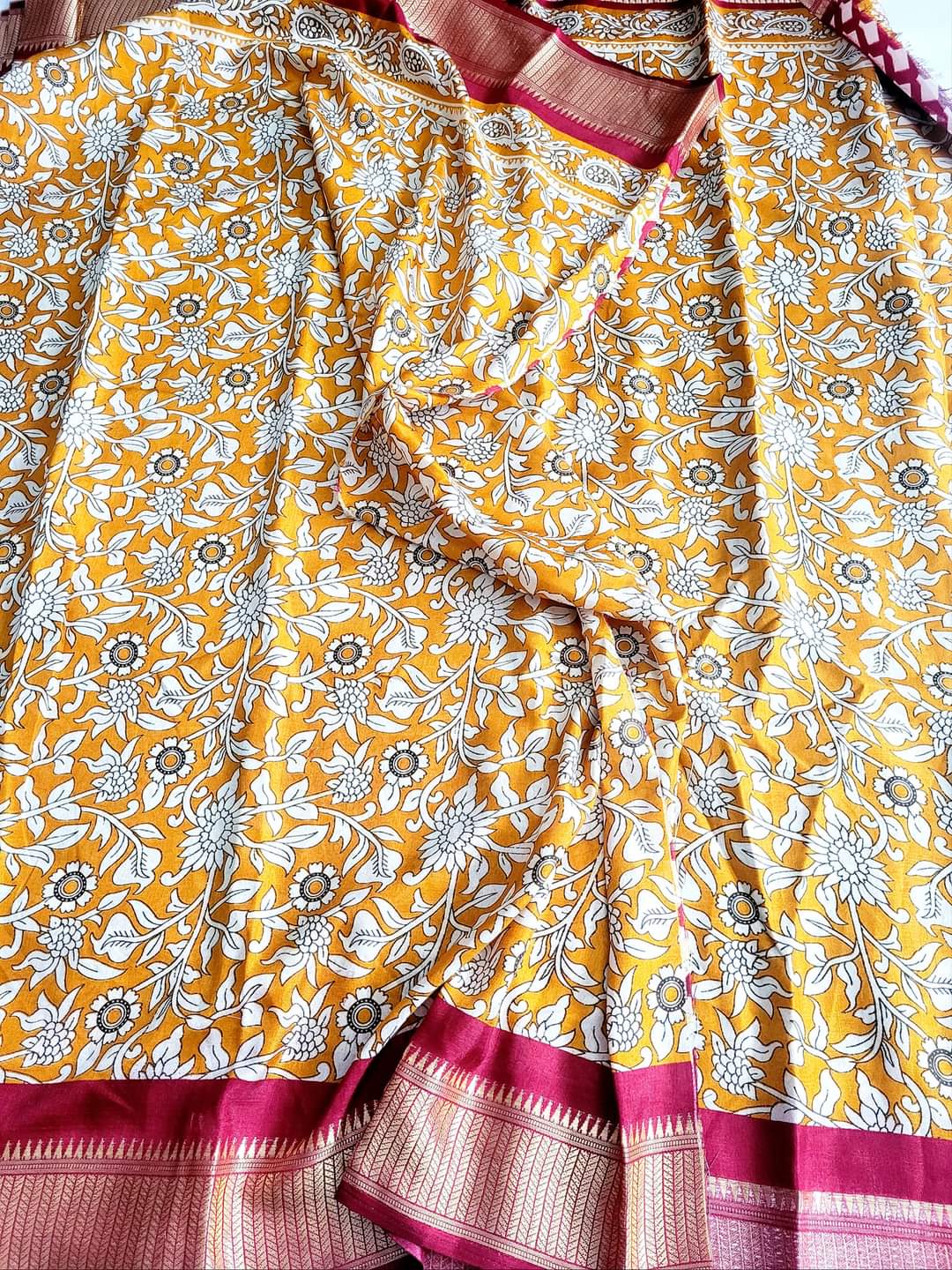 Semi Crepe Silk Saree