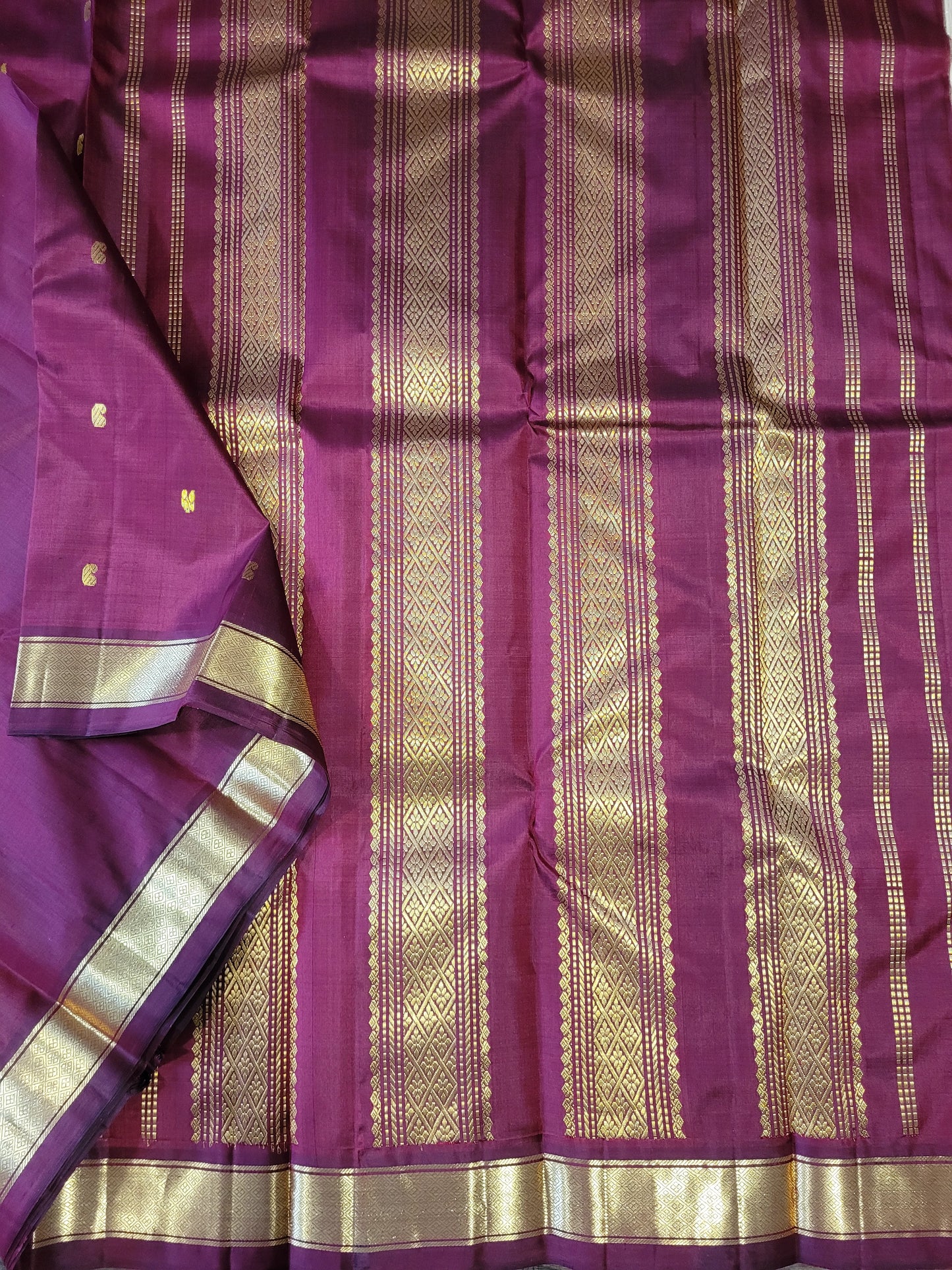 Pure Kanchipuram Handloom Silk Saree