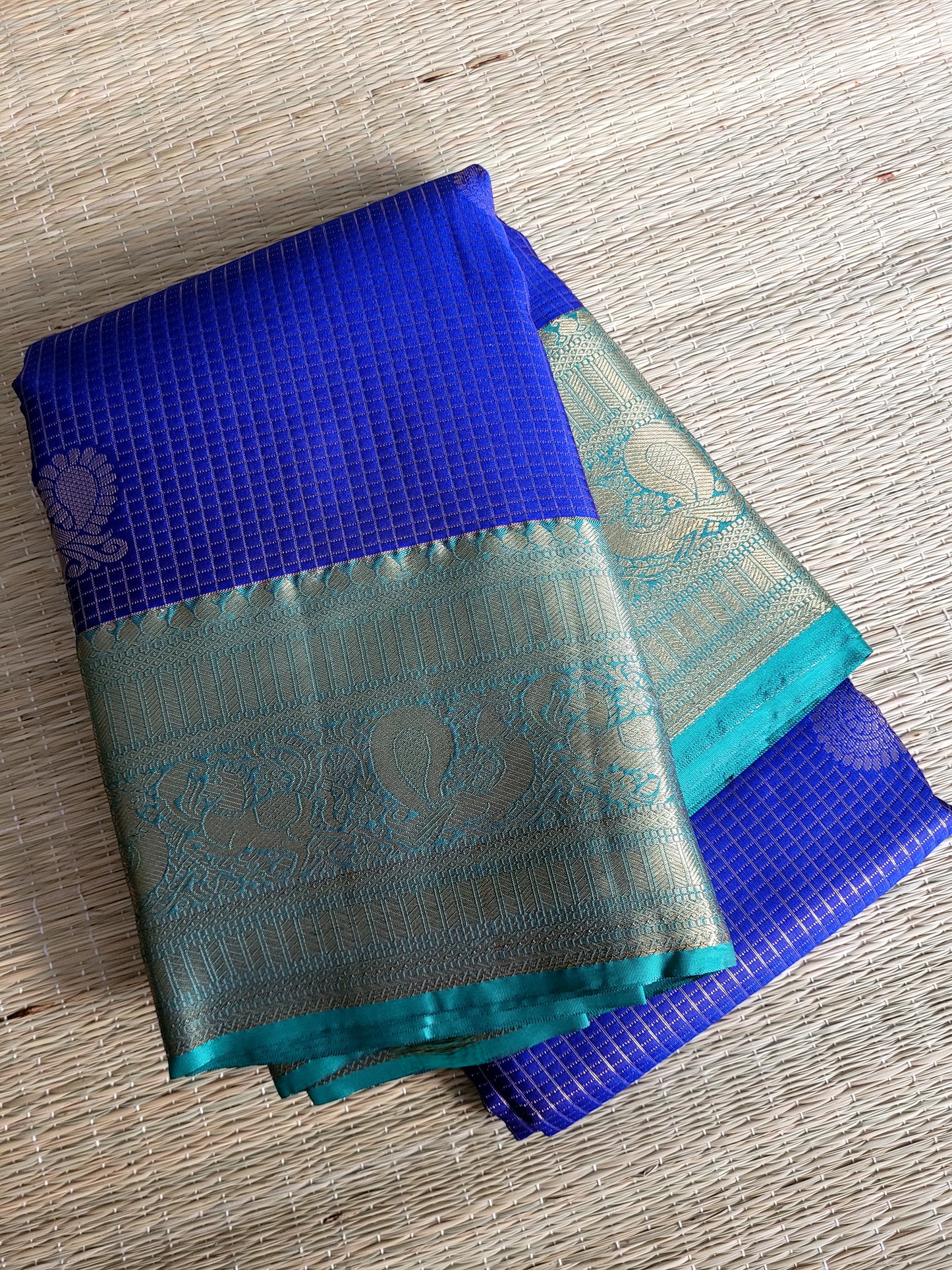 Semi Kanchipuram Handloom Silk Saree