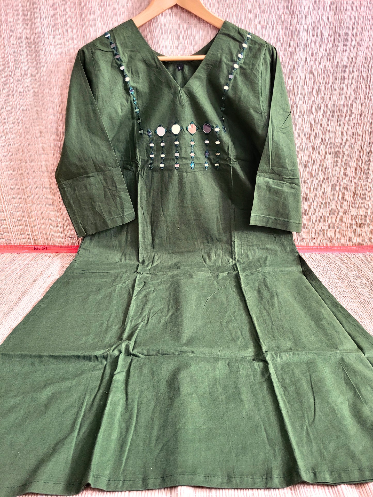Cotton Embroidery Co-ord Set
